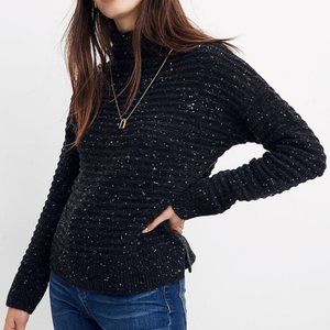 MADEWELL / Black Mockneck Sweater Size XL